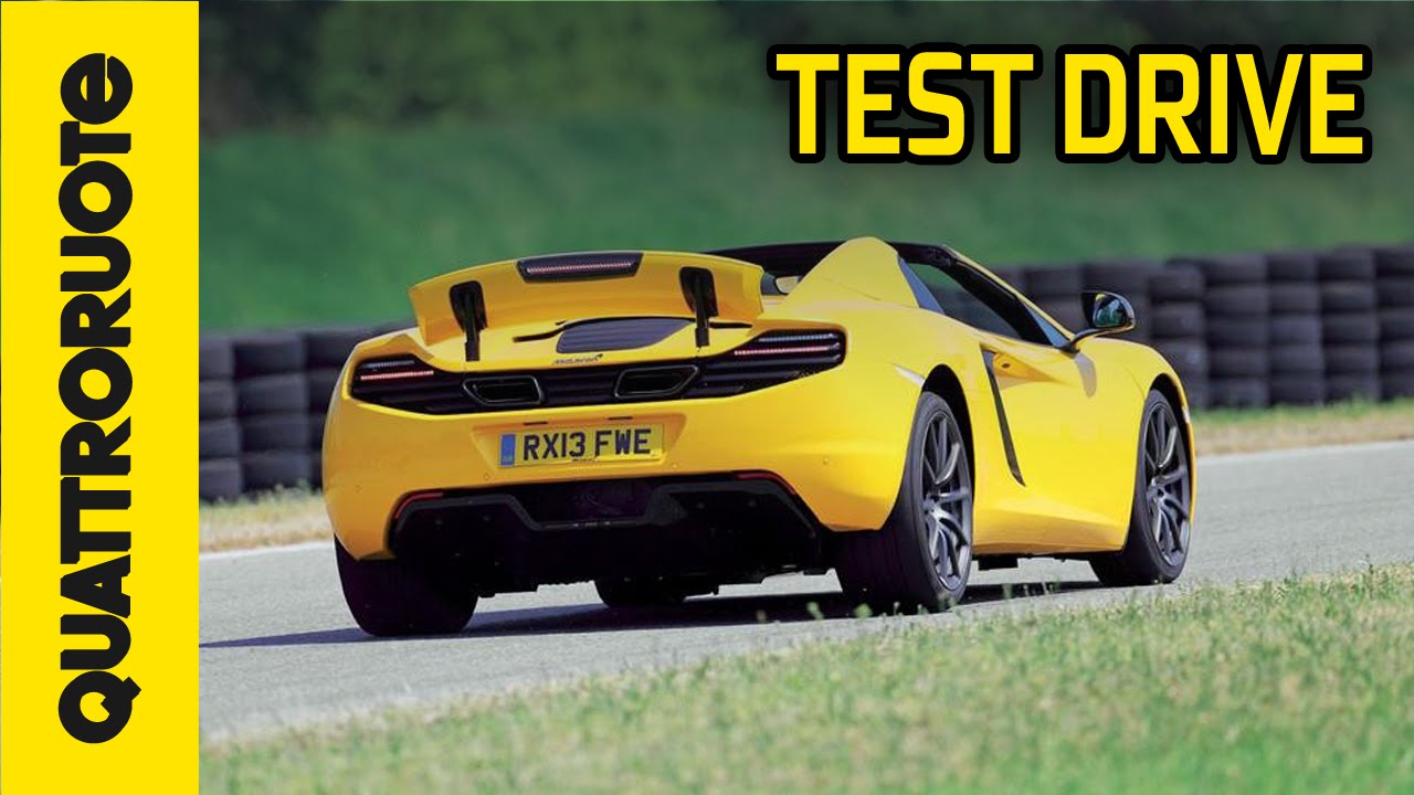 McLaren 12C Spider 2014 Test Drive