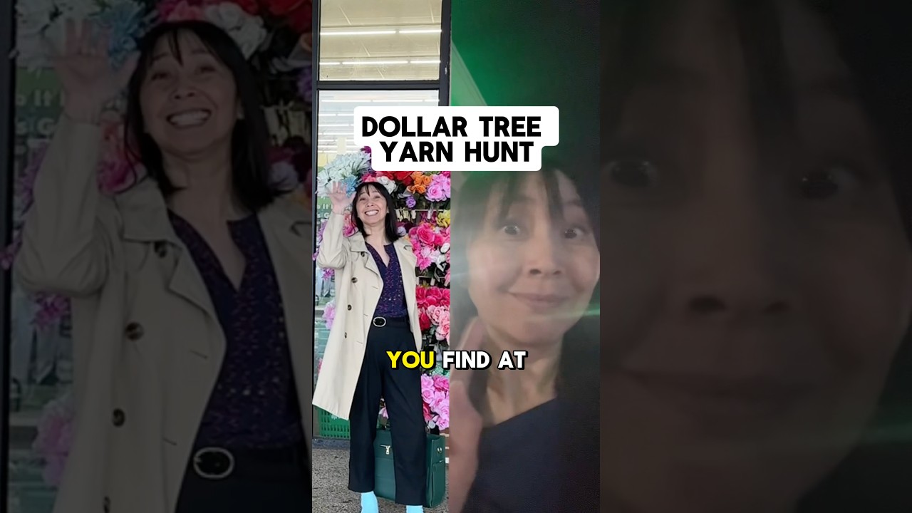 Hunting for Yarn at Dollar Tree