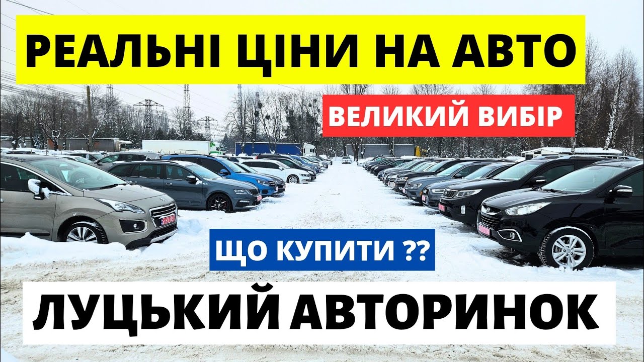 ЛУЦЬКИЙ АВТОРИНОК / ЦІНИ НА АВТО В СІЧНІ /#луцькийавторинок #автопідбірлуцьк #автобазарлуцьк