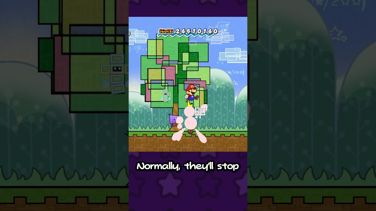 Лучший трюк с Super Paper Mario