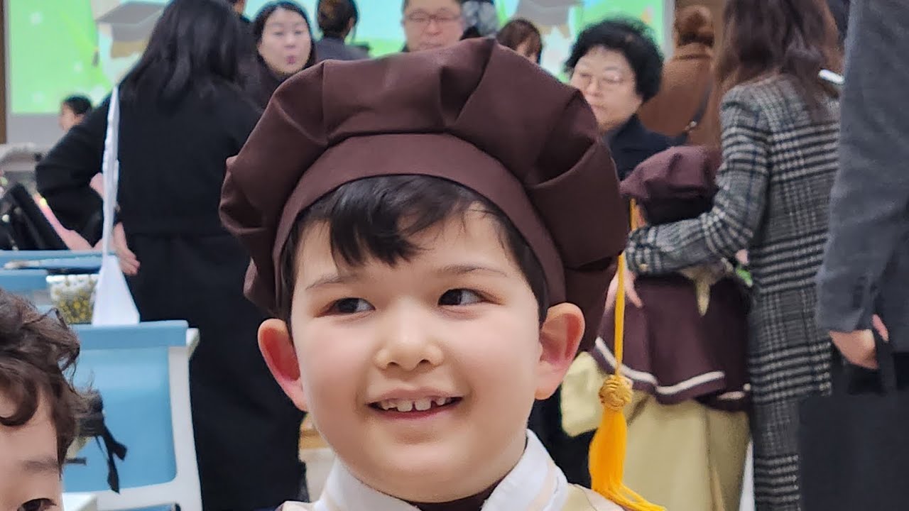민호 우주어린이집 졸업식