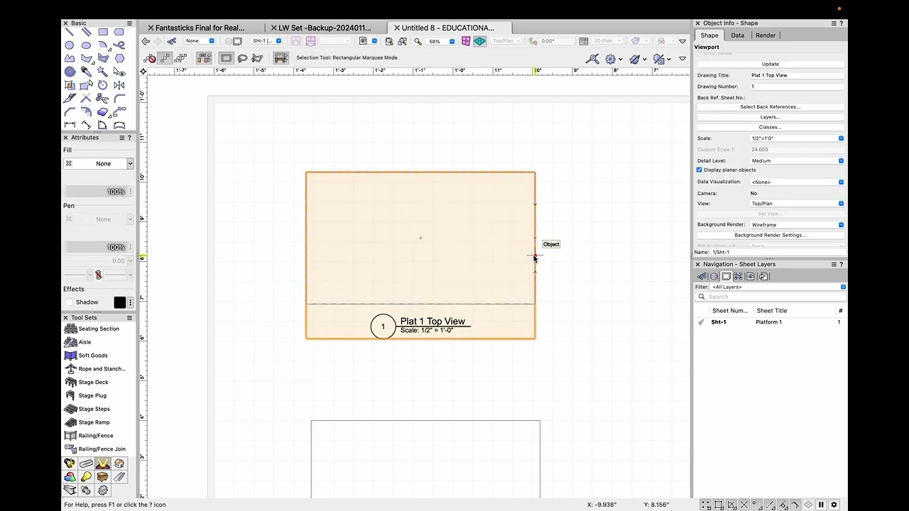 VectorWorks Viewports Video