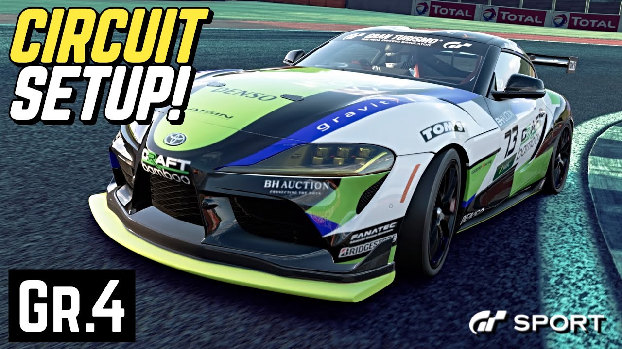 GT SPORT - [Gr4] Toyota GR Supra N24 *CIRCUIT* Настройка!