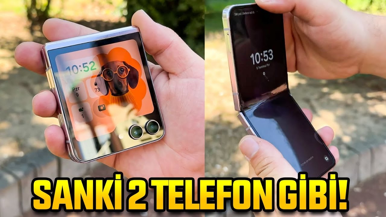 Samsung Galaxy Z Flip 5 ön inceleme!