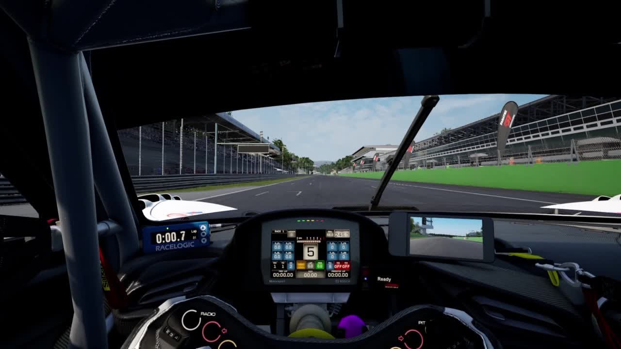 ACC Monza Ferrari 296 GT3 Track Guide (Hotlap + Telemetry)