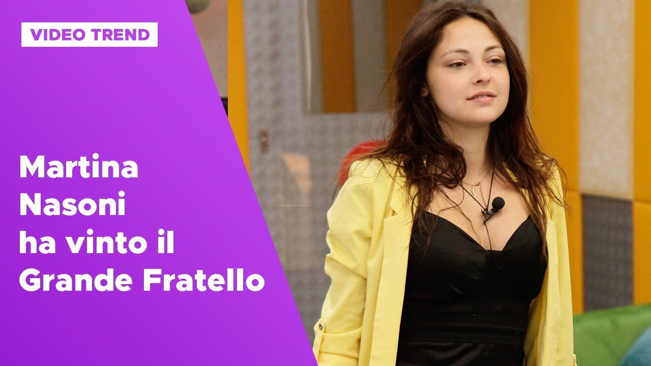 Martina Nasoni ha vinto il Grande Fratello