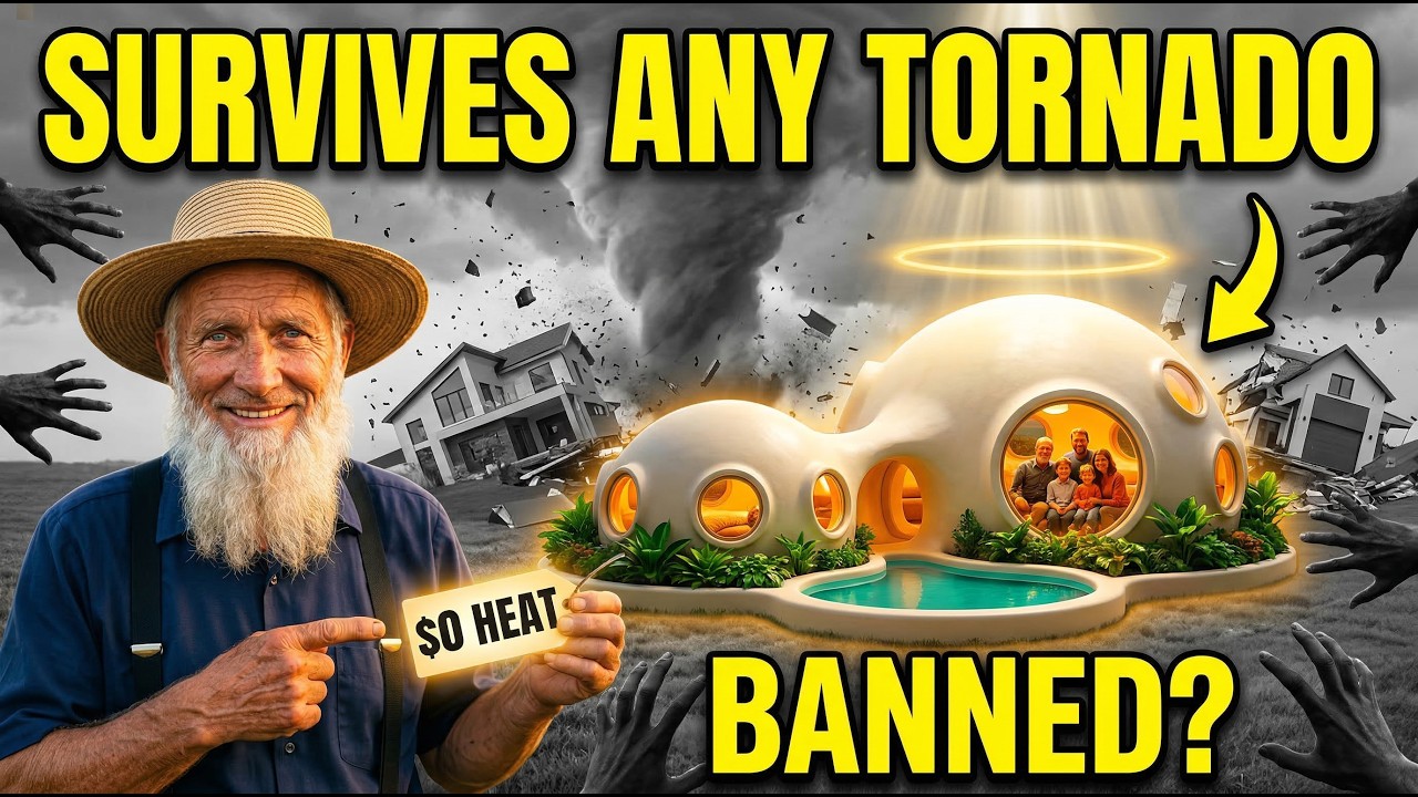 This Amish Home Survives EF5 Tornadoes and Costs $0 to Heat.Why Did America Ban It?