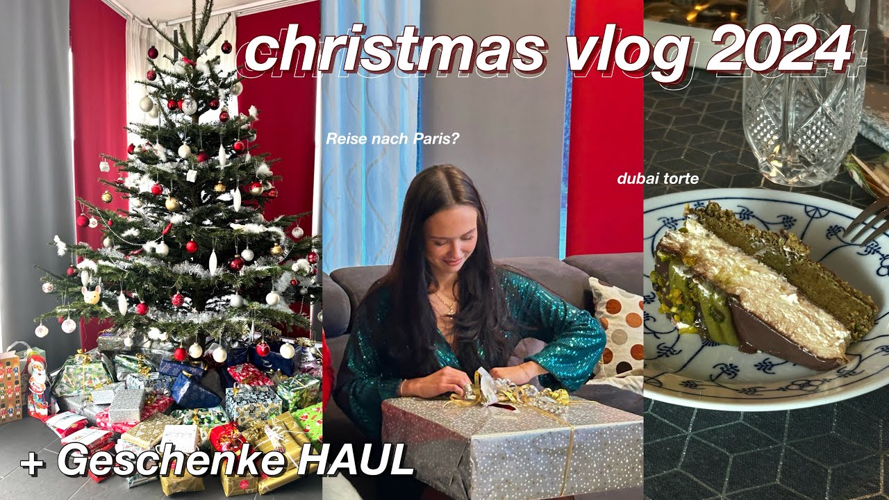 VLOG: Wie haben wir Heilig Abend verbracht? Was habe ich alles zu Weihnachten bekommen?