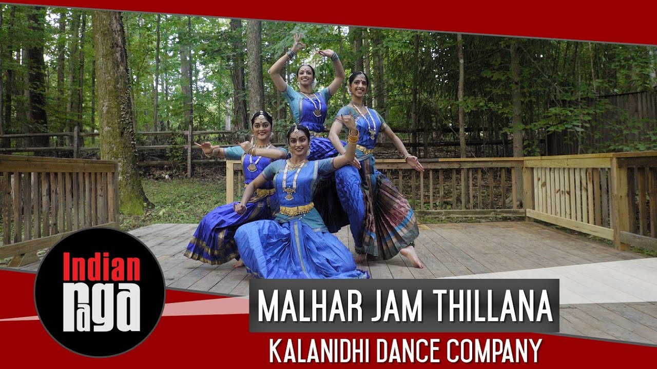 Malhar Jam Thillana | Kuchipudi Dance | IndianRaga Group Fellowship