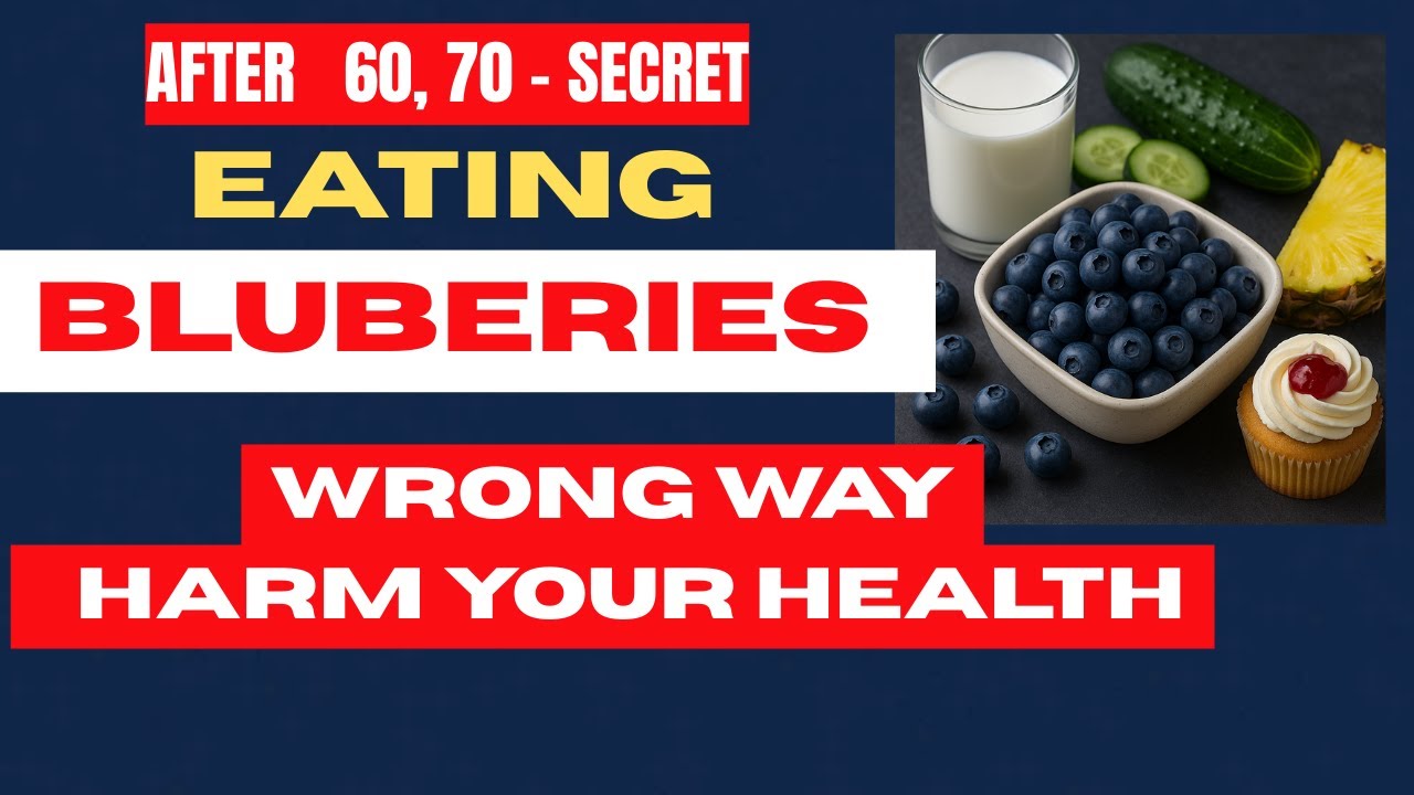 Eat Blueberries the RIGHT Way: Boost Brain & Gut After 50!