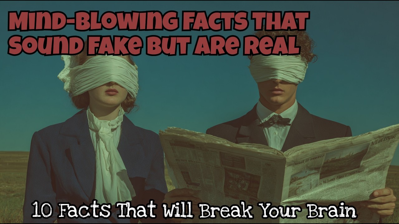 MIND-BLOWING  facts that sound FAKE BUT ARE REAL