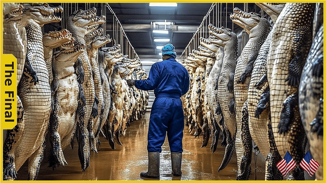 The Alligator Farming Boom, U.S. Industry Rakes In $100 Million - Farming Documentary
