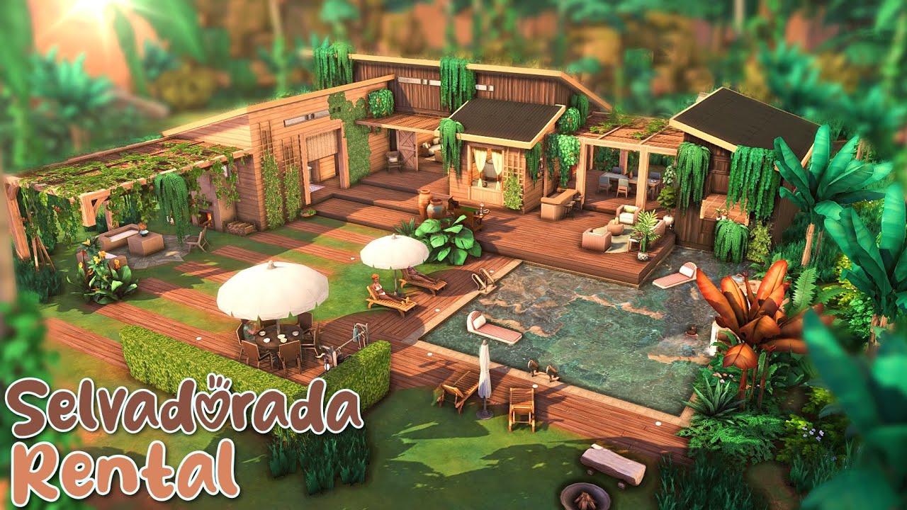 Selvadorada Rental ||  || The Sims 4  Speed Build - NO CC