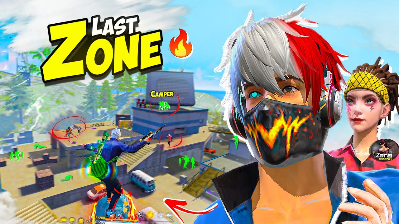 Last Zone Heart Attack Moment 🤕Booyah Possible ? | Free Fire