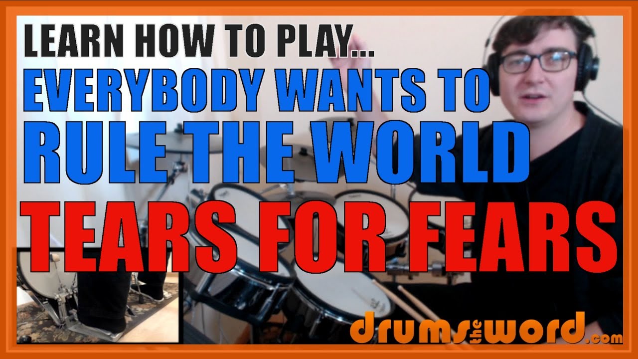 ★ Everybody Wants To Rule The World (Tears For Fears) ★ Drum Lesson PREVIEW | How To Play Song