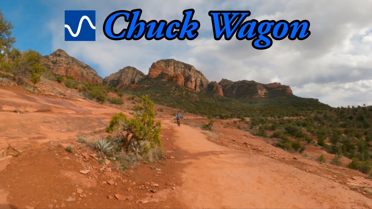 Intermediate MTB trail in Sedona, AZ - Chuck Wagon