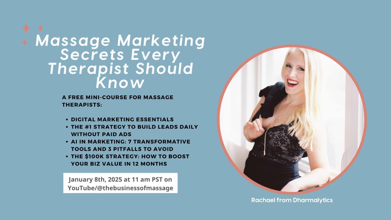 Massage Marketing Secrets Every Therapist Should Know