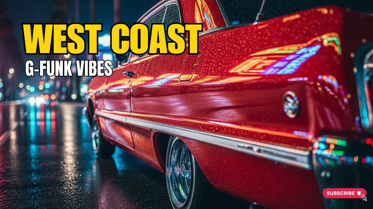 West Coast Chill Rap Live Mix – Lowrider Cruise Soundtrack | G-Funk 90s Inspired