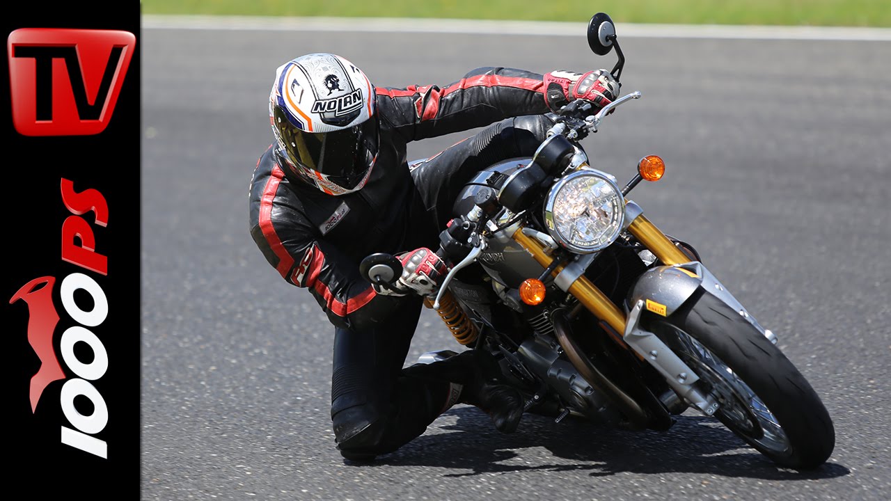 Triumph Thruxton R - 2016  Rennstrecken Test | Pannoniaring