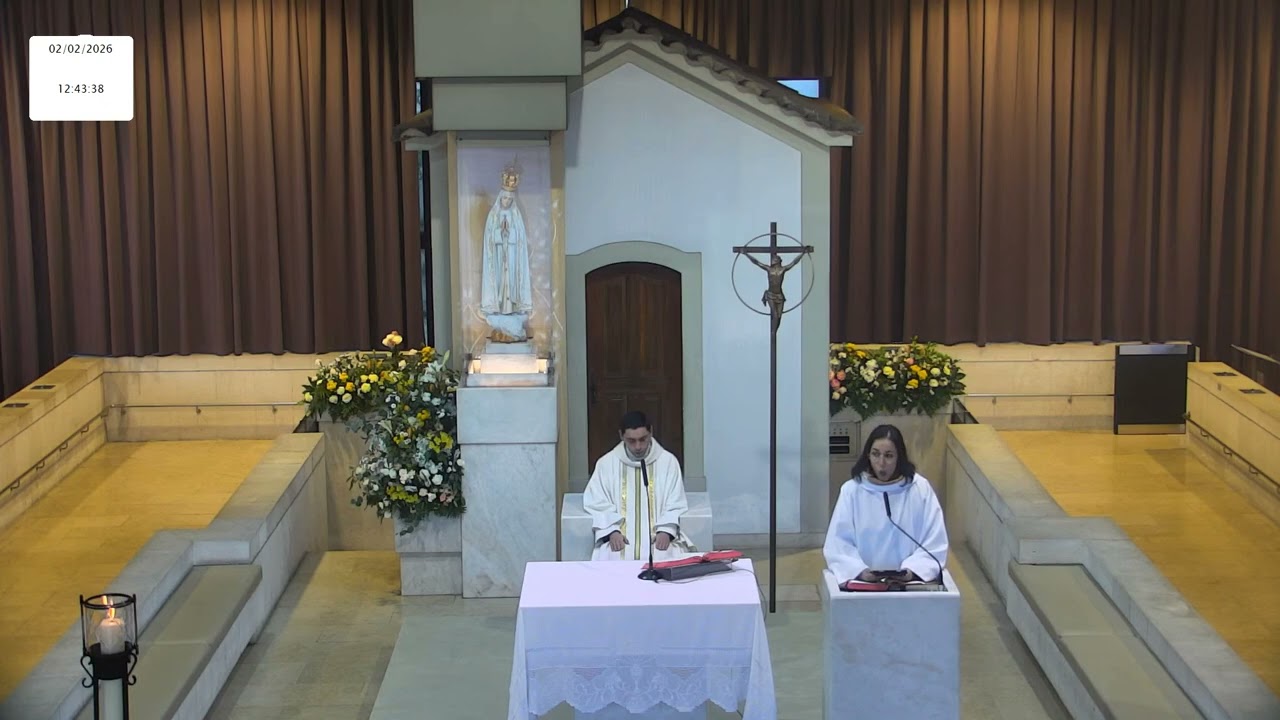 Missa a Nossa Senhora de Fátima desde a Capelinha das Aparições  02.02.2026