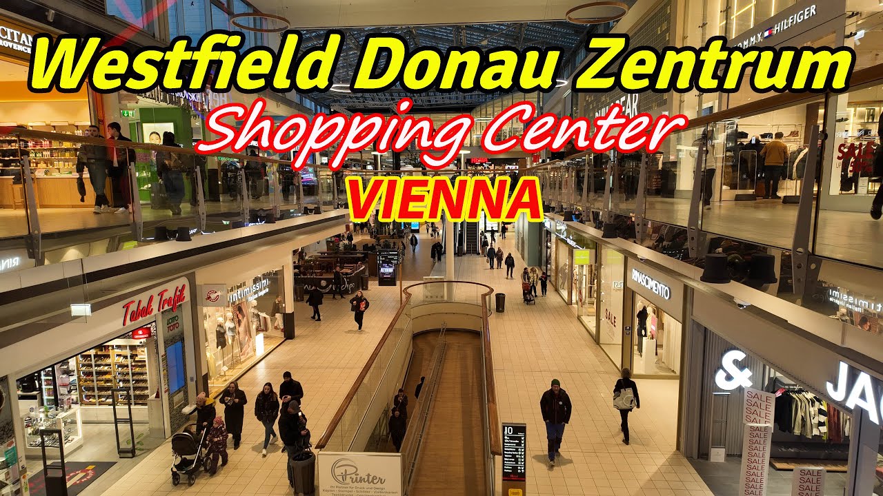Experience the BEST Westfield Donau Zentrum, shopping center in Vienna  | Vienna Walk 2025 | 4K
