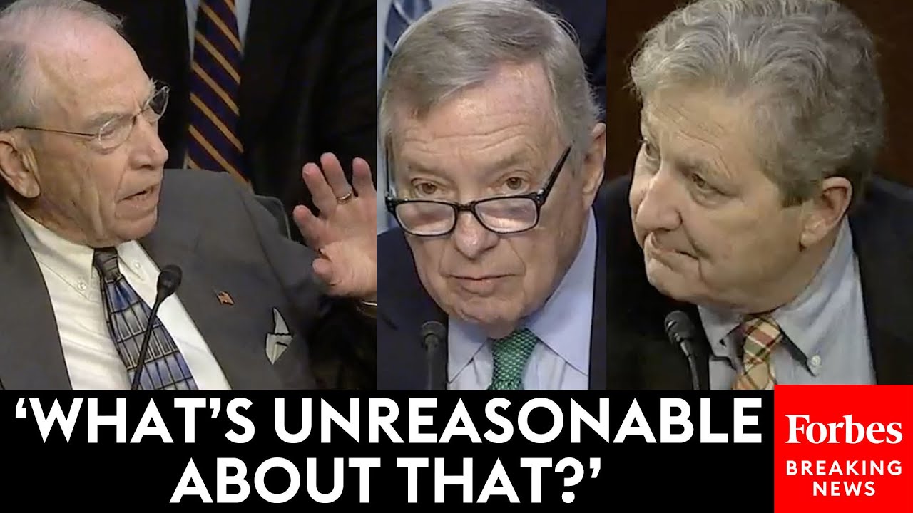 BREAKING NEWS: Grassley, Kennedy Battle Durbin Over FBI's 1023 Form Alleging Huge Biden Corruption