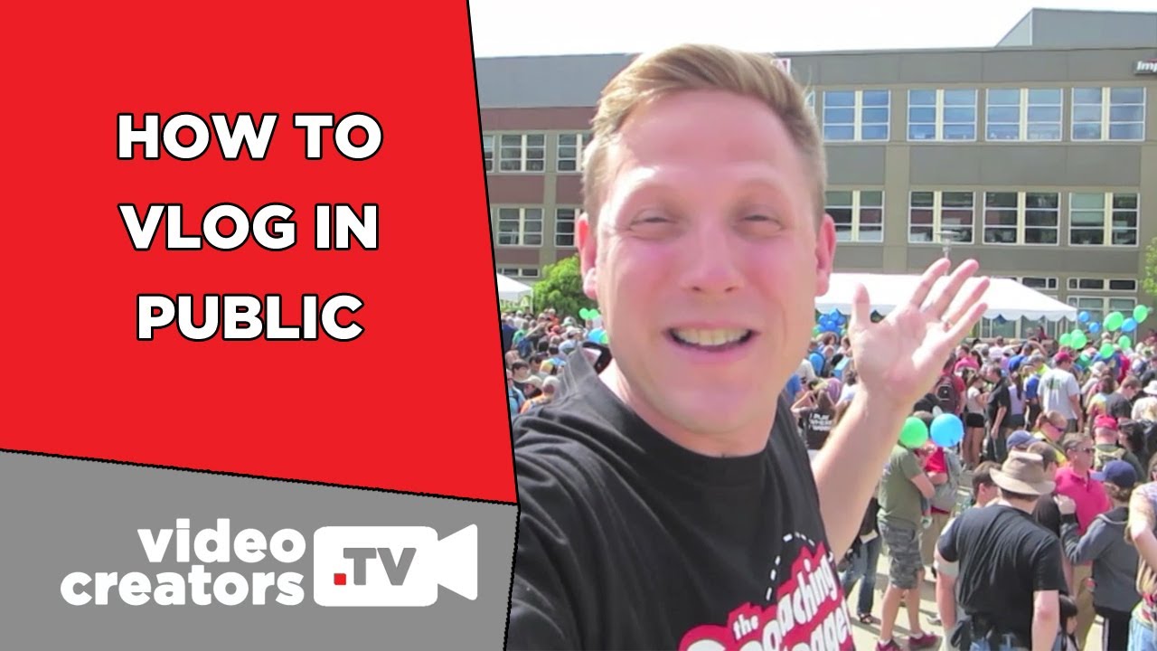 How To Vlog in Public without being Awkward