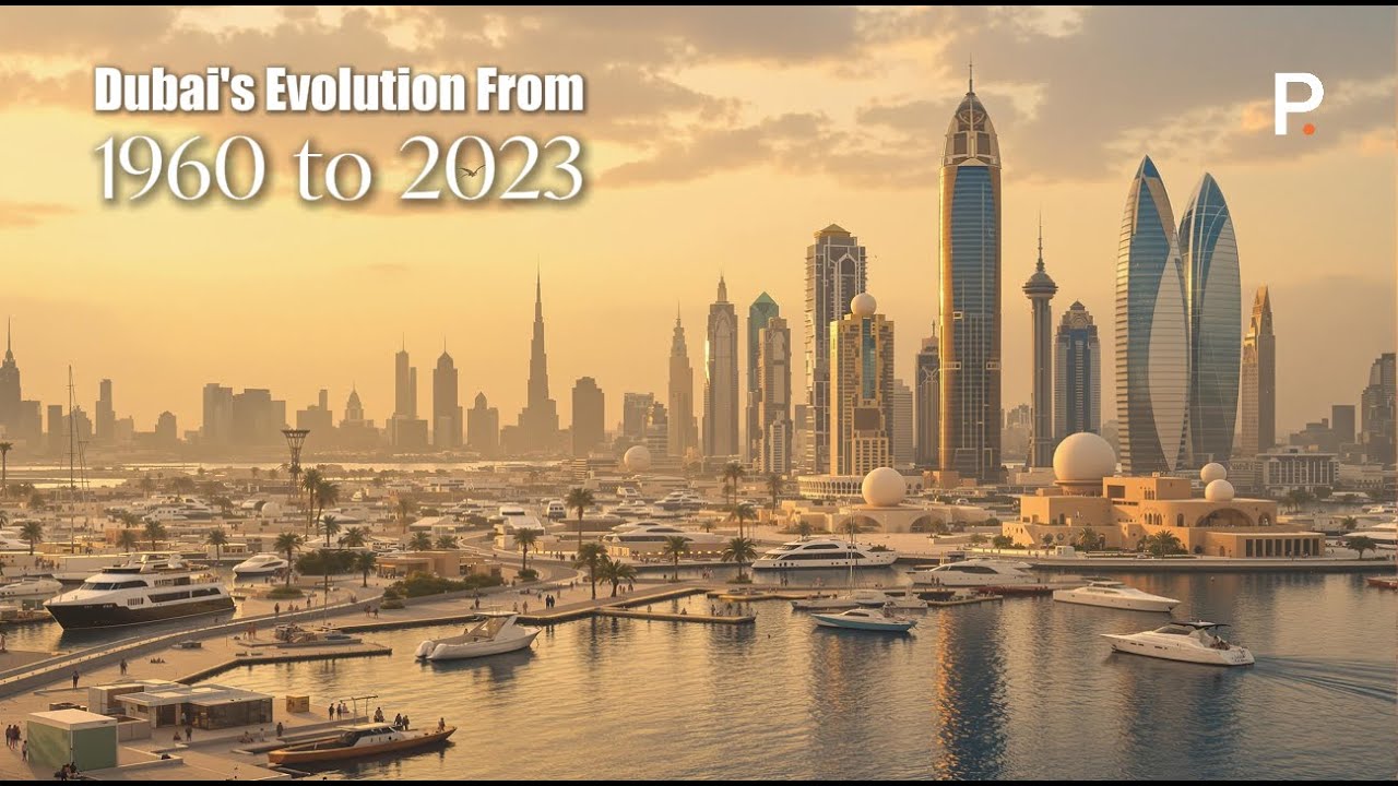 Dubai Transformation: Watch the City's AMAZING Evolution in 60 Years