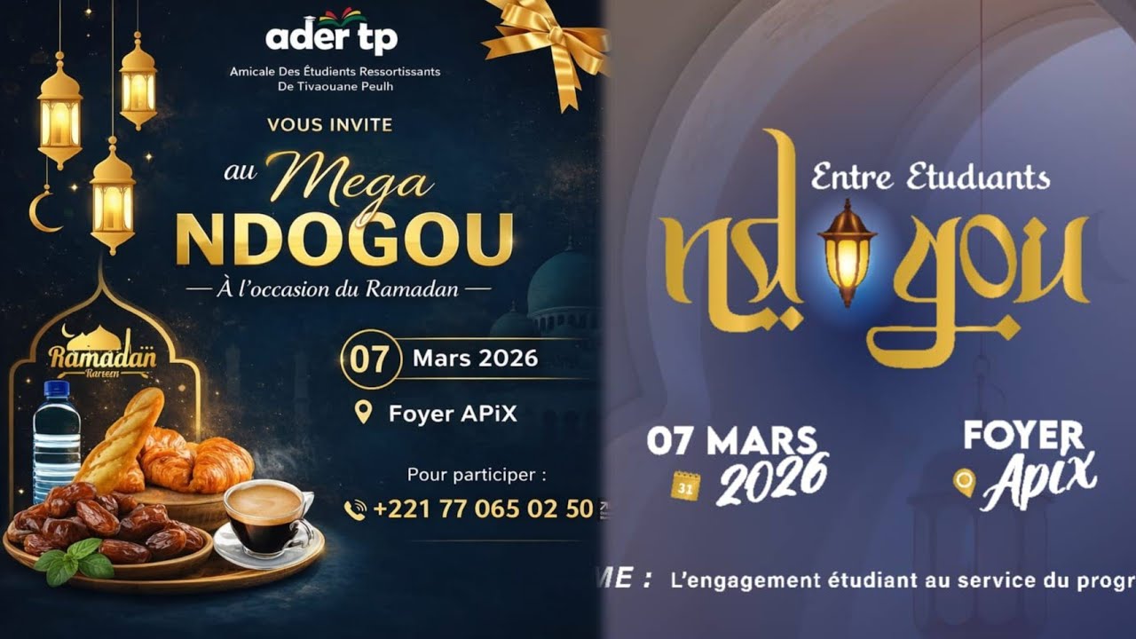 Ndogou entre étudiants Thème: l'engagement étudiant au service du progrès local