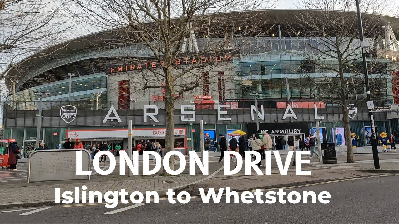 London Drive | Islington to Whetstone and Totteridge | via Emirates Stadium, Hornsey | January 2023