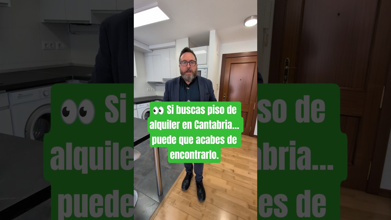 👀 Si buscas piso de alquiler en Cantabria&hellip; puede que acabes de encontrarlo.
