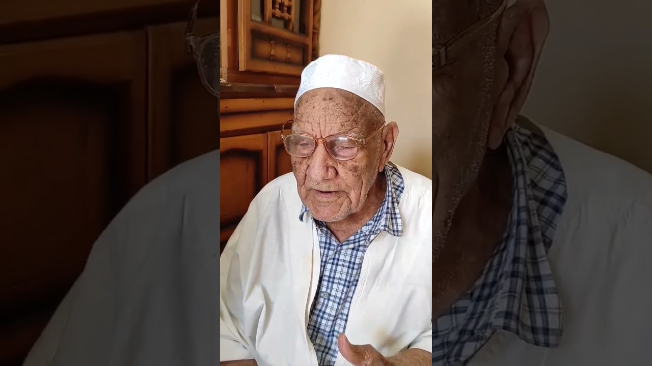 آخر قصيدة للشاعر عمي علي عناد عن الكُبر بعد إصابته بكورونا.الله يطول عمره