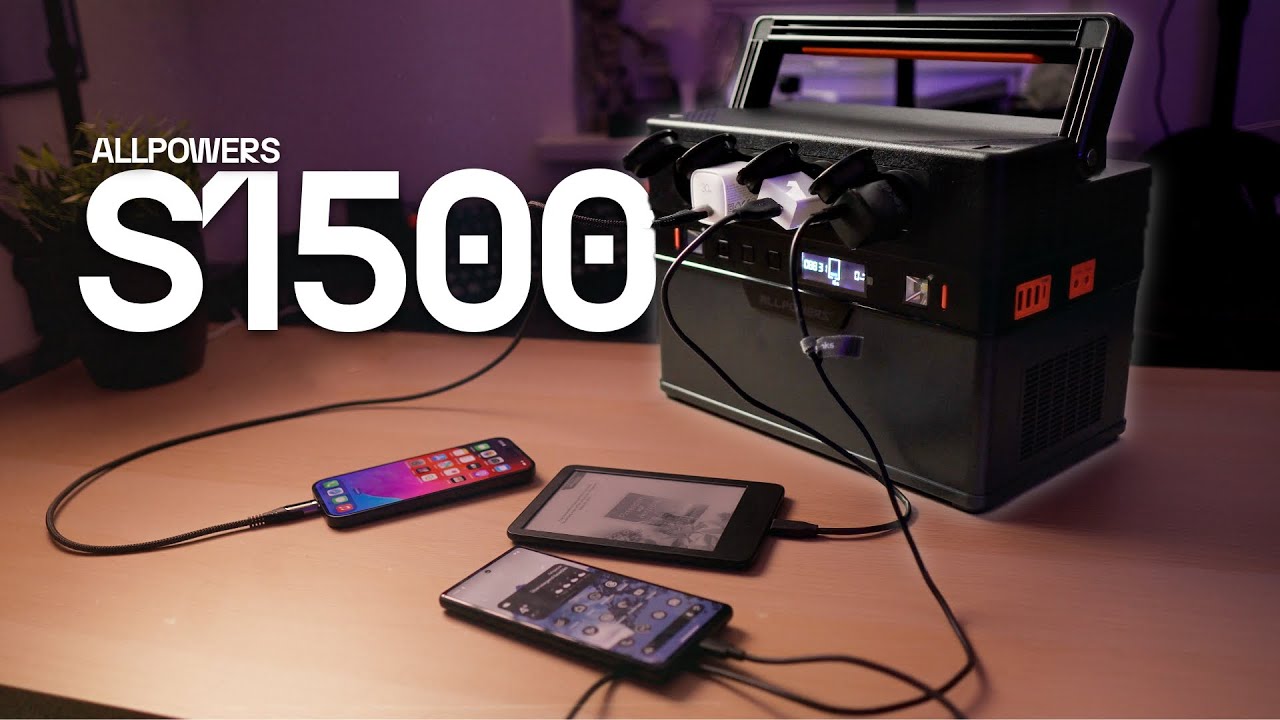 Fair für den Preis! - Allpowers S1500 (+Solarmodul) | Unboxing & erster Test