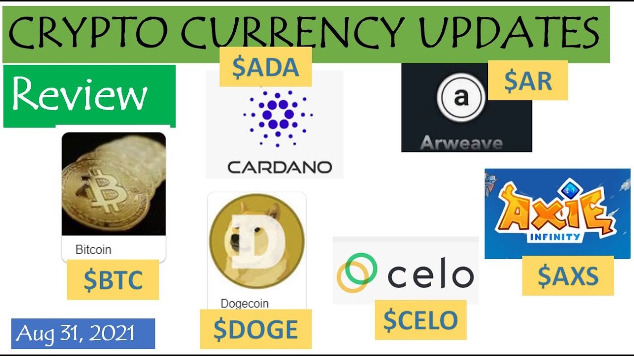 Crypto Currency Review: Aug 31, 2021