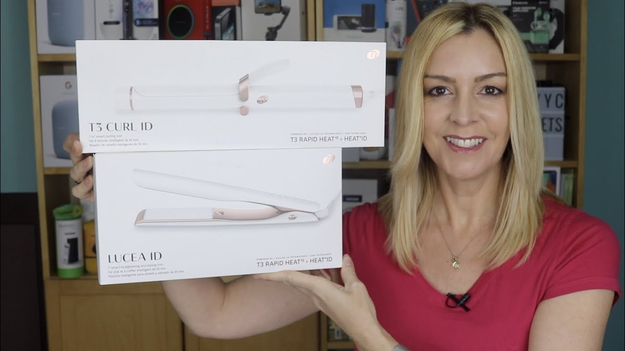 T3 Micro Lucea ID + Curl ID smart hair tools review