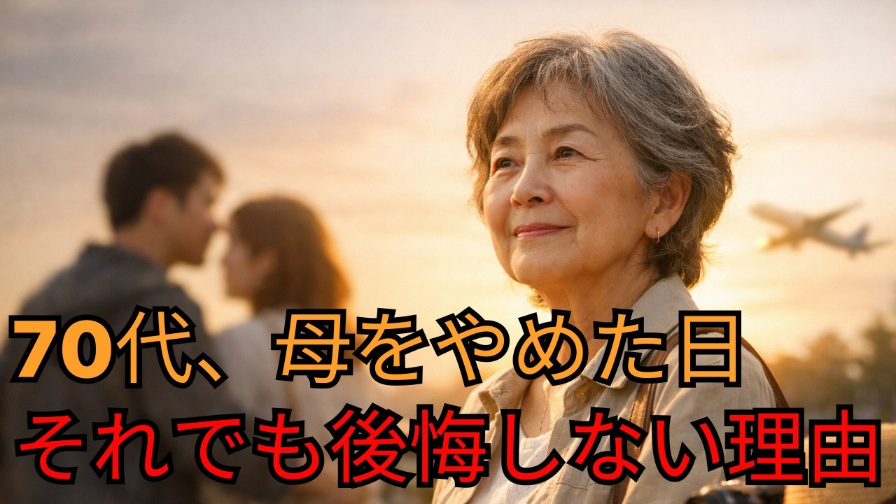 犠牲を、義務にされる生き方を、やめただけです。