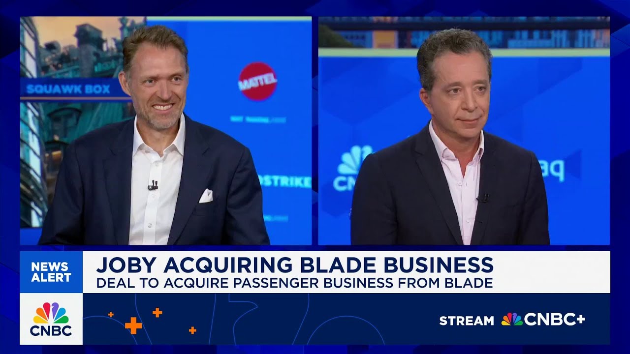 Joby Aviation to acquire Blade's passenger business