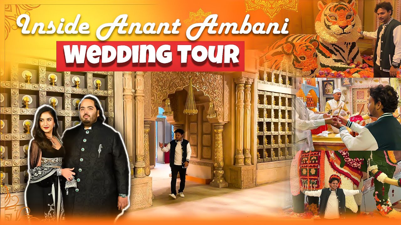 5000 Crore Wedding Decoration😍  #anantambani   #anantradhikawedding | NMACC Anant Ambani Wedding