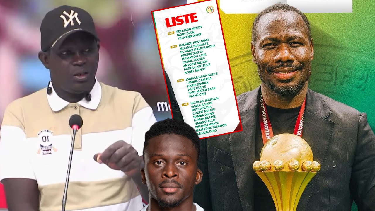 Pape Thiaw dévoile la liste des 28 joueurs«le retour de Bamba dieng, l’analyse de Aladji Malick..