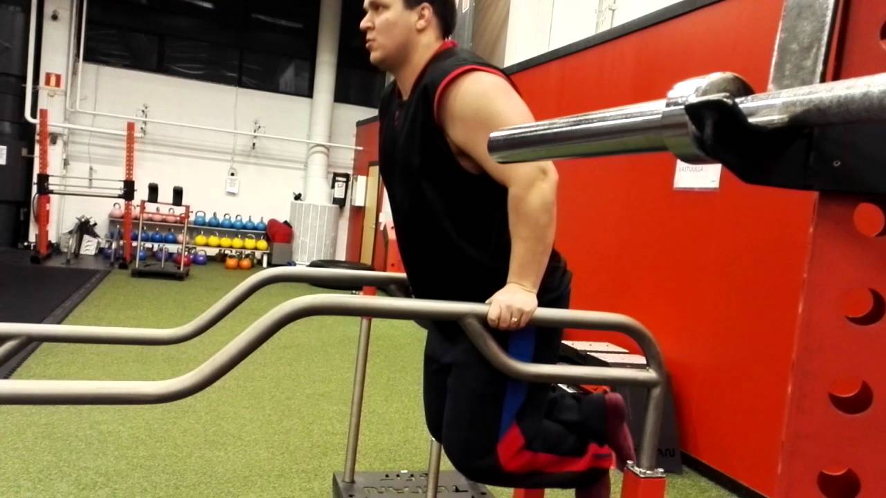 Foxpower 2015 - Ari Savolainen Bodyweight (135kg) Dipps 20 reps 1 Set