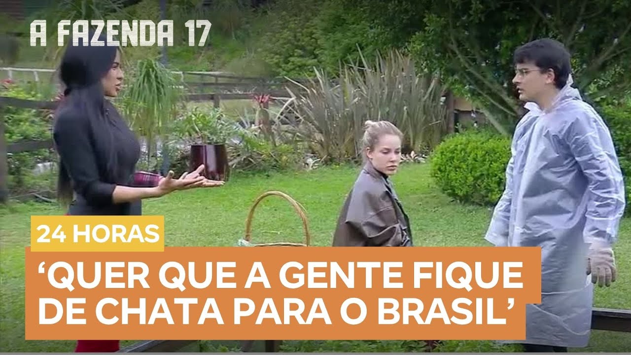 Saory e Tàmires se irritam com erros de Dudu na horta: 'Fazendo de propósito' | A Fazenda 17