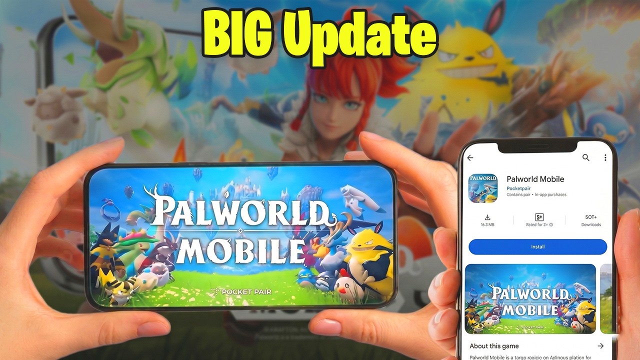 Palworld Mobile наконец-то выходит 😍🔥 | Официальное обновление от разработчиков!