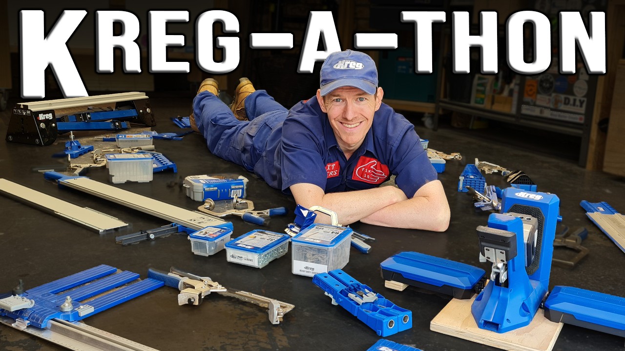 Kreg Tools Changed My Woodworking Forever: 7-Hour Journey Through 40+ Projects & Reviews