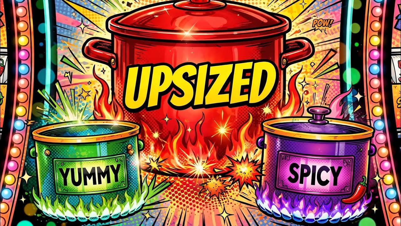 I got UPSIZED ORDER on Big Hot Flaming Pots at Winstar World Casino! Did I hit the GRAND?!  👀👀