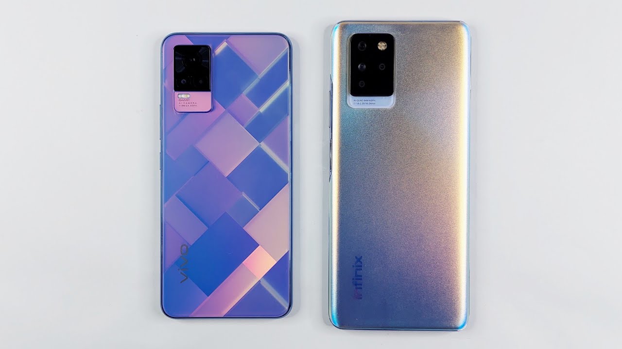 Vivo V21e Vs Infinix Note 10 Pro Speed Test & Comparison | 8GB vs 8Gb