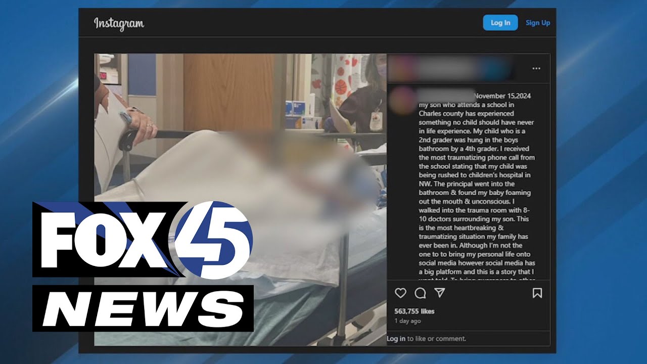 Maryland mother demands answers after son's alleged hanging incident at elementary school