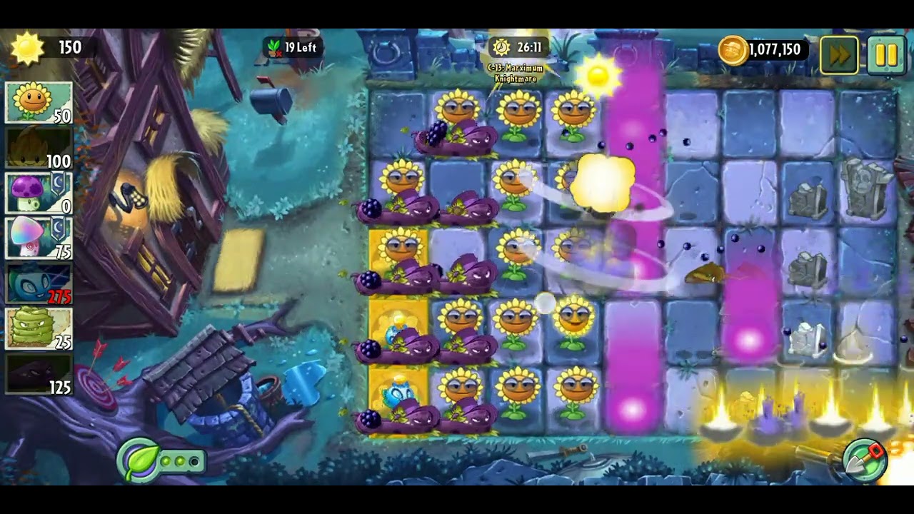 Plants vs Zombies 2: AltverZ | Weekly Challenge | C-13: Marximum Knightmare