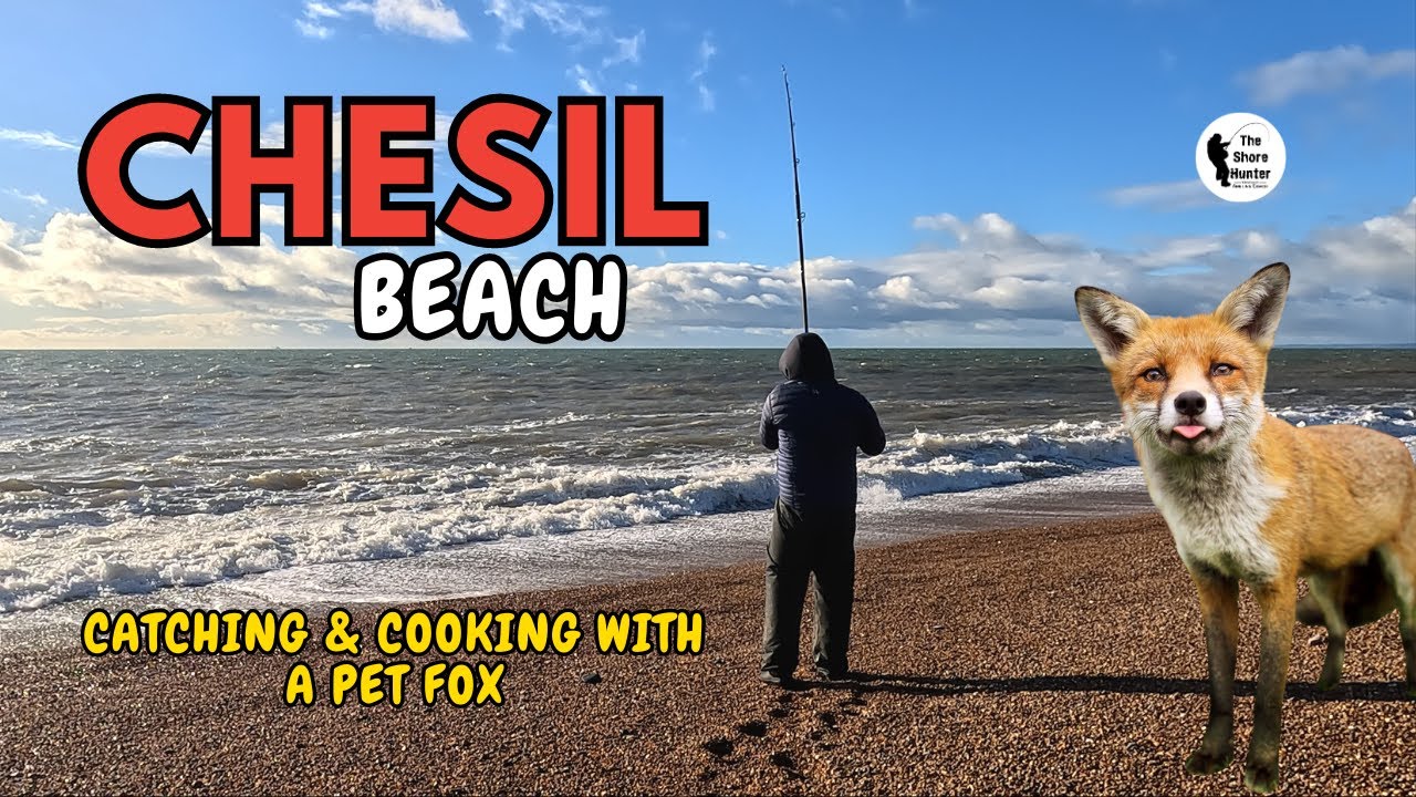 One Man & His Pet Fox, Go Fishing. Wayne Hand