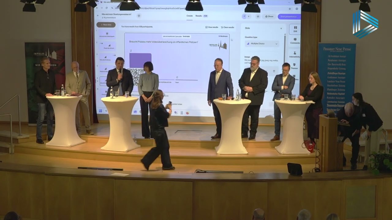 OB-Wahl in Passau: Erste Podiumsdiskussion der Kandidaten