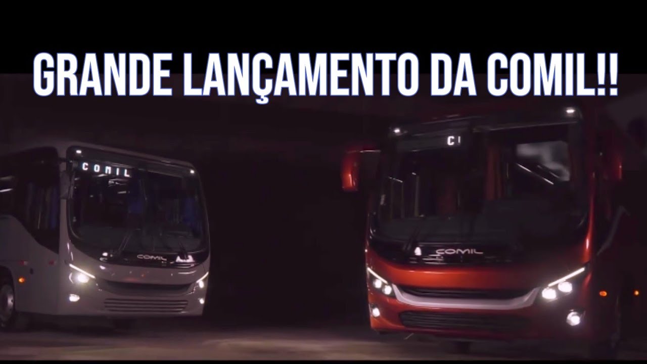 COMIL LANÇA DOIS NOVOS MODELOS RODOVIÁRIOS!!!!